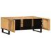 Table basse 100x55x40 cm bois de manguier massif brut - Photo n°5