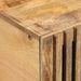 Table basse 100x55x40 cm bois de manguier massif brut - Photo n°6