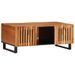 Table basse 100x55x40 cm bois massif d'acacia - Photo n°1