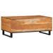 Table basse 100x55x40 cm bois massif d'acacia - Photo n°4