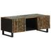 Table basse 100x55x40 cm bois massif d'acacia - Photo n°1