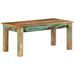 Table basse 100x55x45 cm bois de récupération massif - Photo n°8