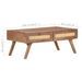 Table basse 100x60x40 cm Bois de manguier massif - Photo n°8