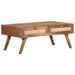 Table basse 100x60x40 cm Bois de manguier massif - Photo n°9