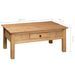 Table basse 100x60x45 cm Pin massif Assortiment Panama - Photo n°9