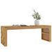 Table basse 110x35x38 cm bois massif de teck - Photo n°1