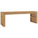 Table basse 110x35x38 cm bois massif de teck - Photo n°2