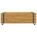 Table basse 110x45x35 cm bois massif de teck - Photo n°4