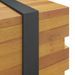 Table basse 110x45x35 cm bois massif de teck - Photo n°7