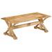 Table basse 110x52x40 cm bois de manguier massif - Photo n°1