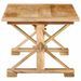 Table basse 110x52x40 cm bois de manguier massif - Photo n°3