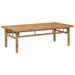 Table basse 110x55x35 cm bambou - Photo n°1