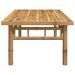 Table basse 110x55x35 cm bambou - Photo n°4