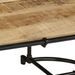 Table basse 110x55x40 cm bois de manguier massif brut - Photo n°7