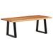 Table basse 110x55x40 cm bois massif d'acacia - Photo n°1