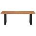 Table basse 110x55x40 cm bois massif d'acacia - Photo n°2