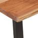 Table basse 110x55x40 cm bois massif d'acacia - Photo n°5