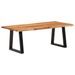 Table basse 110x55x40 cm bois massif d'acacia - Photo n°9