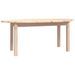 Table basse 110x55x45 cm Bois massif de pin - Photo n°1