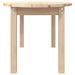 Table basse 110x55x45 cm Bois massif de pin - Photo n°7