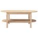 Table basse 110x55x45 cm Bois massif de pin - Photo n°5