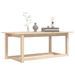 Table basse 110x55x45 cm Bois massif de pin - Photo n°6