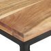 Table basse 110x60x35 cm Bois d'acacia massif 2 - Photo n°4