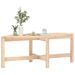 Table basse 118x63x45 cm Bois massif de pin - Photo n°4