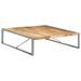 Table basse 140x140x40 cm Bois de manguier brut - Photo n°7