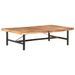 Table basse 142x90x42 cm Bois d'acacia massif - Photo n°8