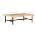 Table basse 142x90x42 cm Bois de manguier massif - Photo n°6