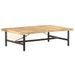 Table basse 142x90x42 cm Bois de manguier massif - Photo n°8