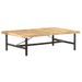 Table basse 142x90x42 cm Bois de manguier massif - Photo n°9