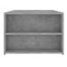 Table basse 2 étagères bois gris effet béton Lavozi - Photo n°4