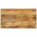 Table basse 2 niveaux 100x55x38cm bois manguier massif et acier - Photo n°4