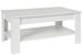 Table basse 2 niveaux blanc mat Koryne L 110 x H 49 x P 67 cm - Photo n°1