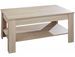 Table basse 2 niveaux chêne Sägerau Koryne L 110 x H 49 x P 67 cm - Photo n°1