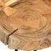 Table basse 36 cm 4 troncs bois d'acacia massif - Photo n°4