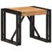 Table basse 40x40x35 cm bois massif acacia - Photo n°1