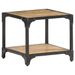 Table basse 40x40x36 cm Bois massif de manguier brut - Photo n°1