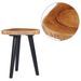 Table basse 40x45 cm Teck solide - Photo n°1