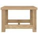 Table basse 45x45x30 cm bois massif de teck - Photo n°4