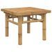 Table basse 45x45x35 cm bambou - Photo n°1