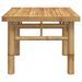 Table basse 45x45x35 cm bambou - Photo n°4