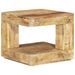 Table basse 45x45x40 cm Bois de manguier massif - Photo n°1