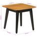 Table basse 45x45x40 cm bois de manguier solide et fer - Photo n°7