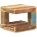 Table basse 45x45x40 cm Bois de récupération massif - Photo n°8