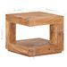 Table basse 45x45x40 cm Bois solide - Photo n°7