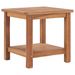 Table basse 45x45x45 cm Bois de teck solide - Photo n°1