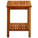 Table basse 50x35x45 cm Bois d'acacia solide - Photo n°3